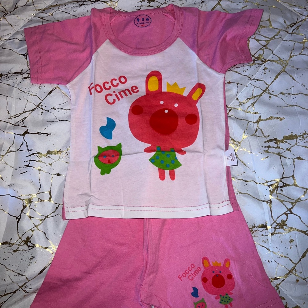 Pink Kids Pajamas